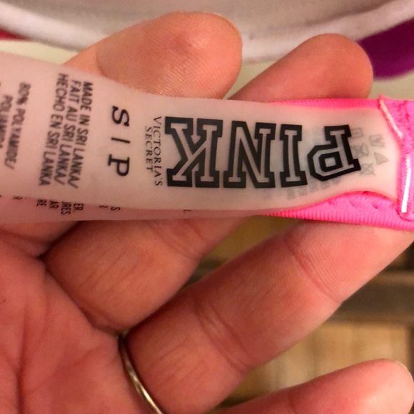 Victoria Secret Small Pink Ruffle Swim Top - Picture 3 of 4